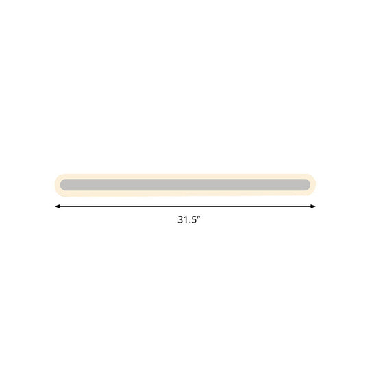 Simplicity Led White/Warm Wall Sconce Lamp - 3 Sizes Available