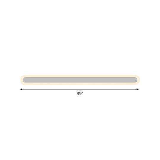 Simplicity Led White/Warm Wall Sconce Lamp - 3 Sizes Available