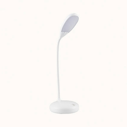 Flexible Usb Rechargeable Led Desk Lamp With Touch Control Dimming - Blue/Pink/White Ideal For