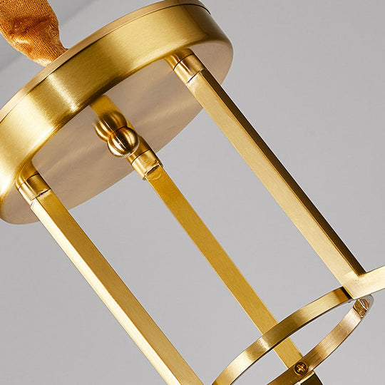 2-Tier Clear Crystal Prism Pendant Chandelier In Modern Gold Design - 3/5/8 Lights