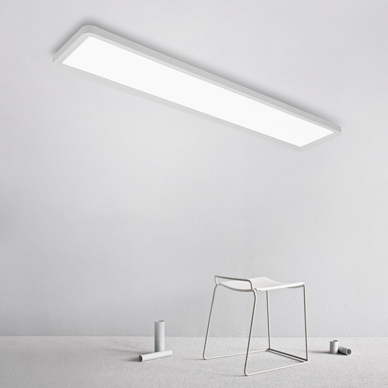 Ultrathin Led Flush Mount Ceiling Lamp - 16/19.5/31.5 Warm/White Light Options White / 16