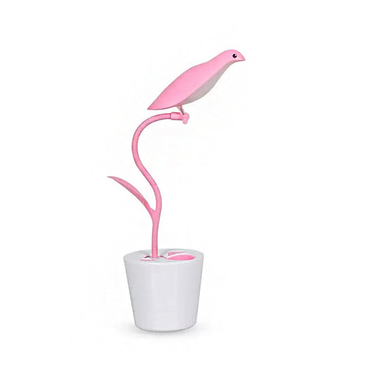 Bird Shaped Desk Light - Eye-Caring 1 Head Macaron Loft Reading For Kids Bedroom