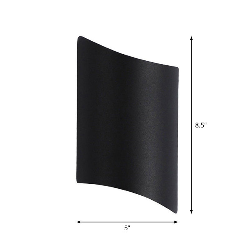 Minimalist 2-Light Black Aluminum Curve Wall Sconce
Note: It Is Important To Strike A Balance