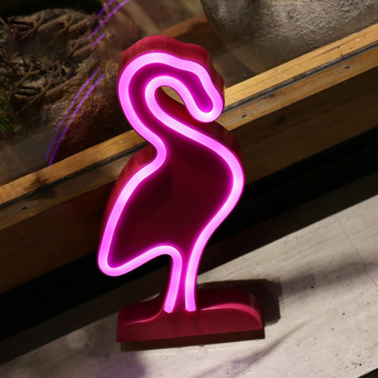 Minimalist Led Nightstand Lamp In White For Bedroom Mood Lighting