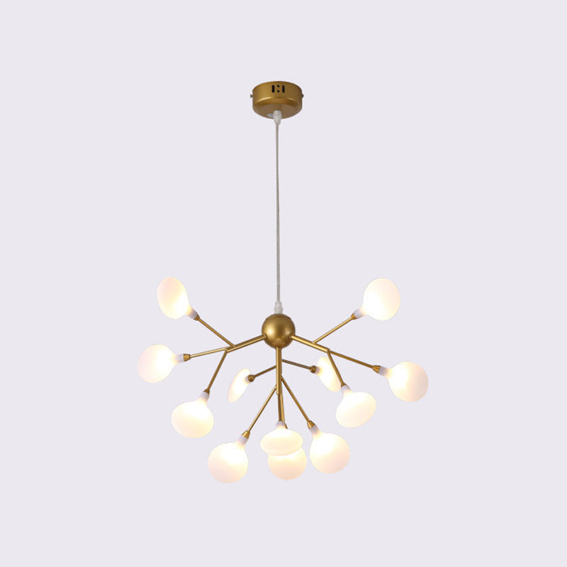 Contemporary Led Acrylic Chandelier Pendant Light For Living Room