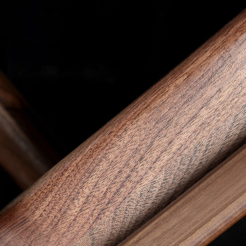 Dark Wood Nordic Linear Wall Sconce Bathroom Led Light With Acrylic Shade