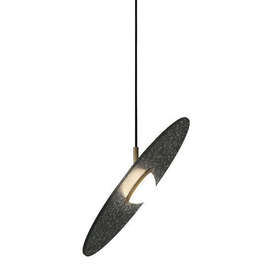 Minimalist Terrazzo Disc Suspension Ceiling Pendant Light