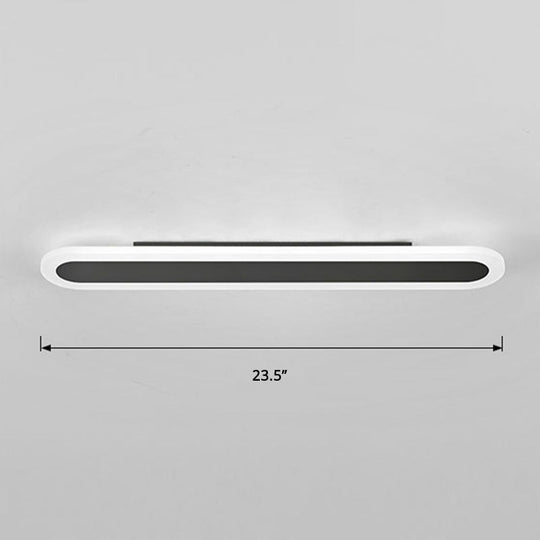 Nordic Style Acrylic Bar Led Wall Sconce For Corridor Lighting