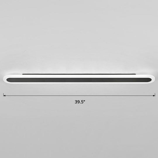 Nordic Style Acrylic Bar Led Wall Sconce For Corridor Lighting