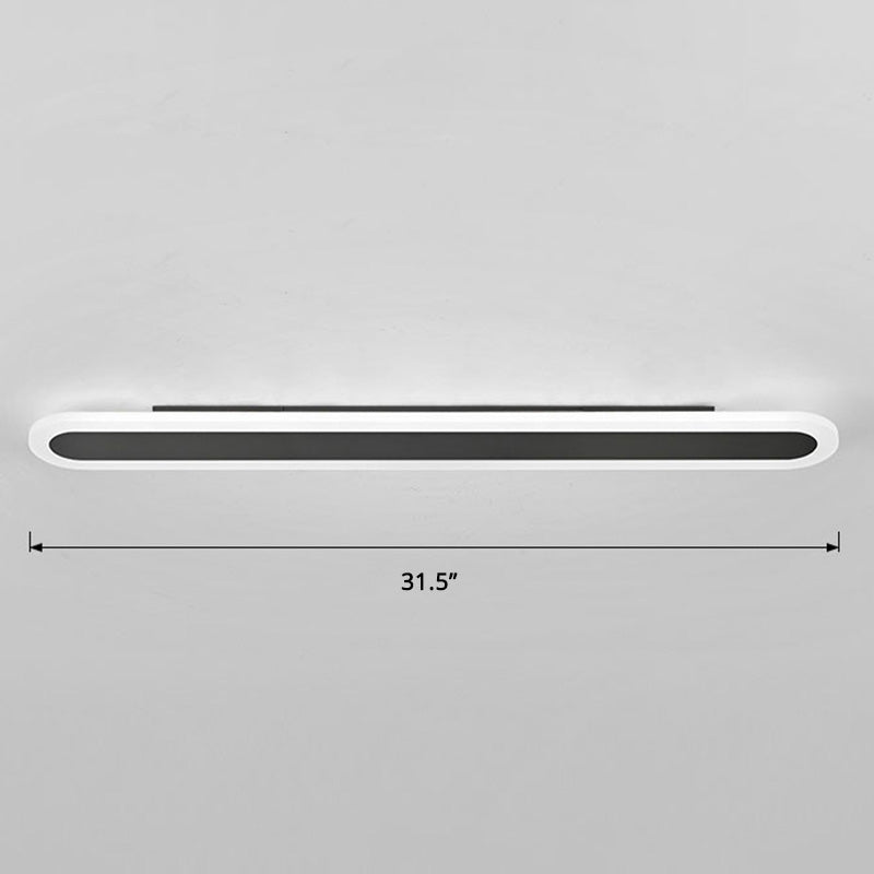 Nordic Style Acrylic Bar Led Wall Sconce For Corridor Lighting