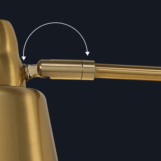 Modern Wall Mounted Reading Lamp: Retractable Arm Nordic Style