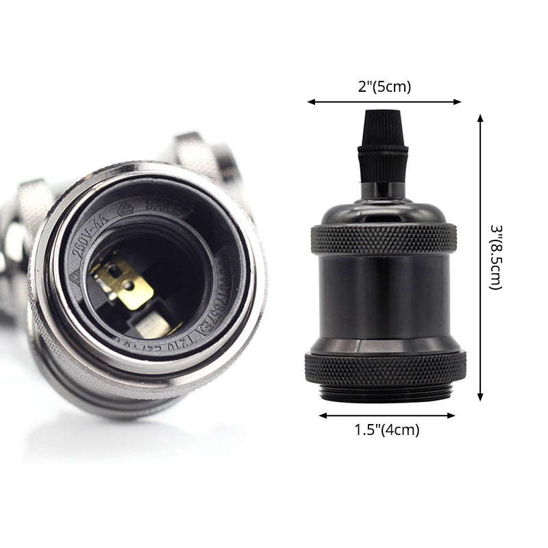 Industrial Style Aluminum Multi Pendant Light With 6 Spider-Style Drop Ceiling Lights For Bar