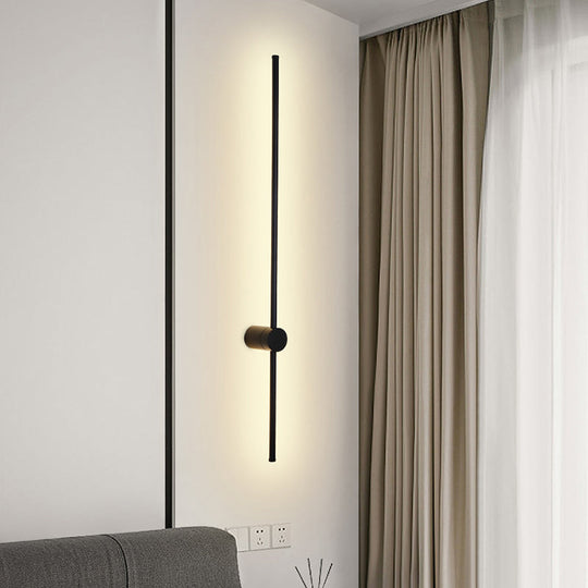 Led Metal Wall Sconce - Modern Minimalist Indoor Lighting