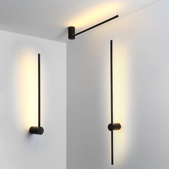Led Metal Wall Sconce - Modern Minimalist Indoor Lighting