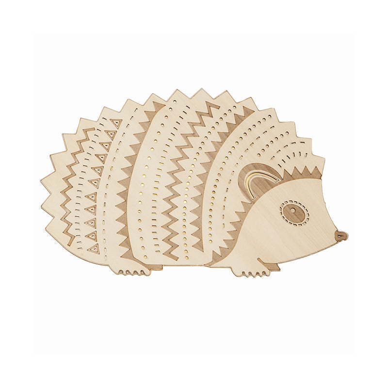 Hedgehog Led Wall Sconce For Kids Bedside - Left/Right Facing Flush Mount