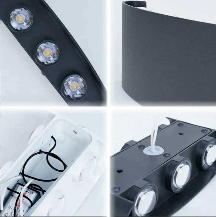 Led Outdoor Waterproof Wall Lamp Led Light Porch Courtyard Garden Lights Balconi Lighting Outdoor