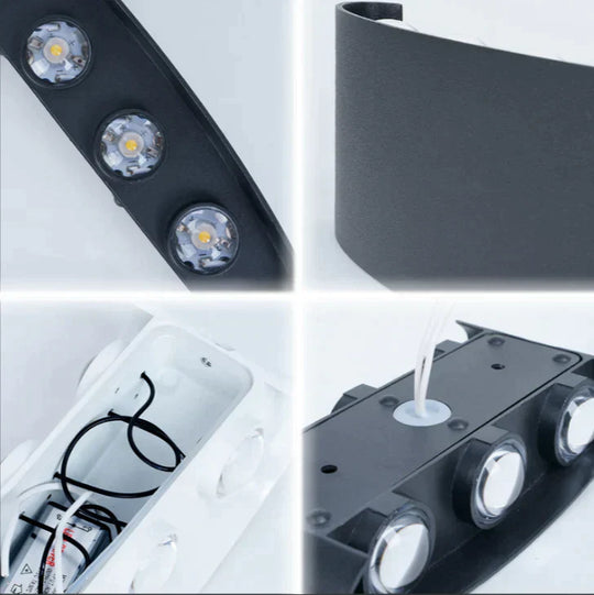 Led Outdoor Waterproof Wall Lamp Led Light Porch Courtyard Garden Lights Balconi Lighting Outdoor