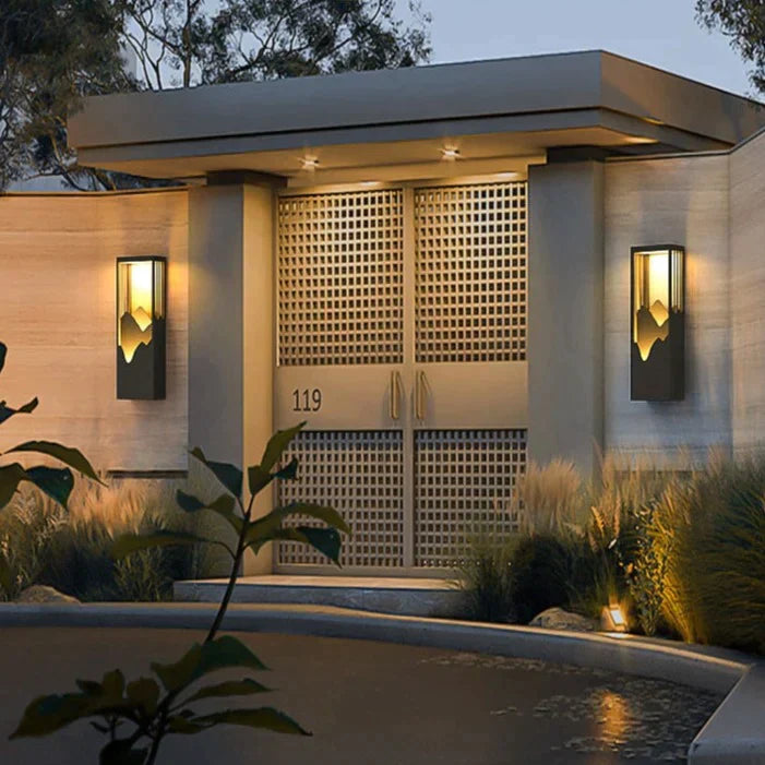 Waterproof Solar Led Outdoor Light - Garden Decoration Lamps For Balcony Courtyard Street And Wall