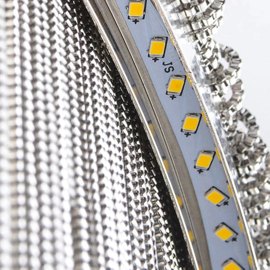 Aurora - Rechteckiger LED-Kronleuchter