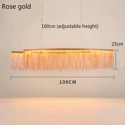 Aurora - Rechteckiger LED-Kronleuchter