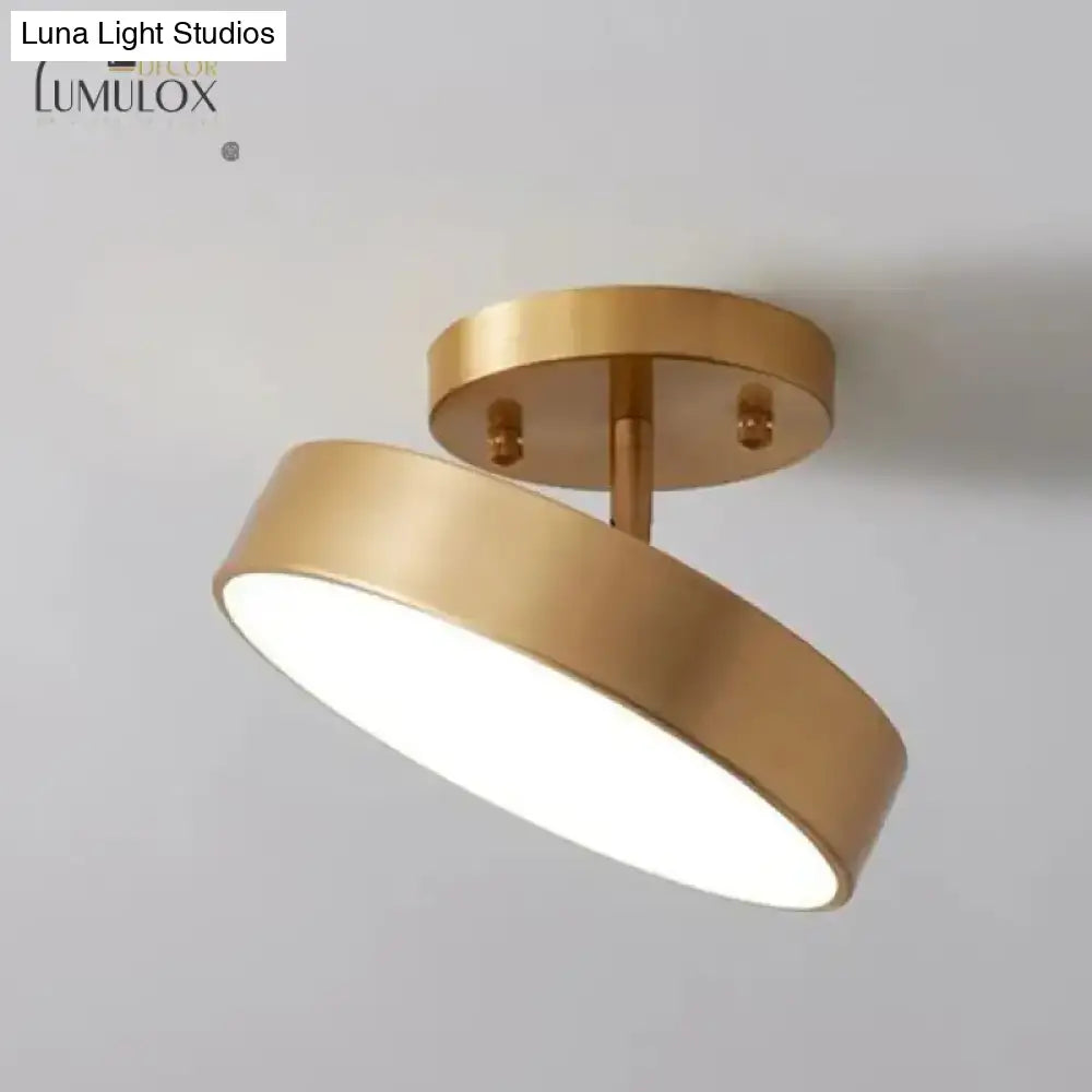 Creative Aisle Light Corridor Stairs Full Copper Lamp Ceiling