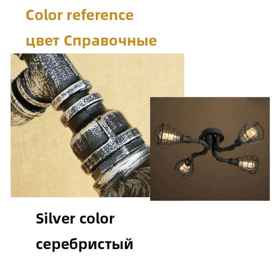 Earl – Amerikanischer Retro-Wasserpfeifen-Kronleuchter