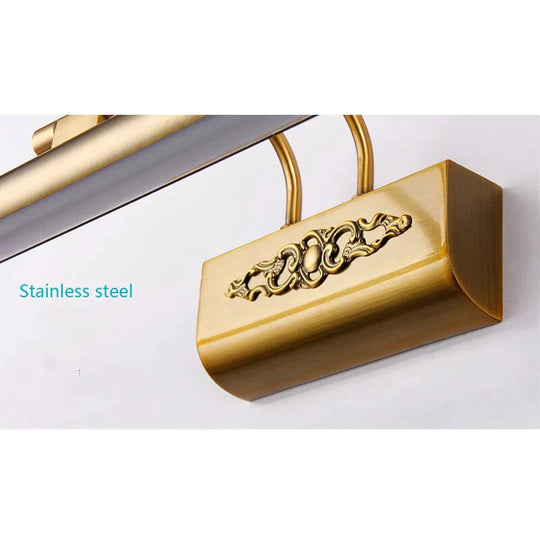 Esma – Spiegellampe mit geschnitzter Bronze im europäischen Stil