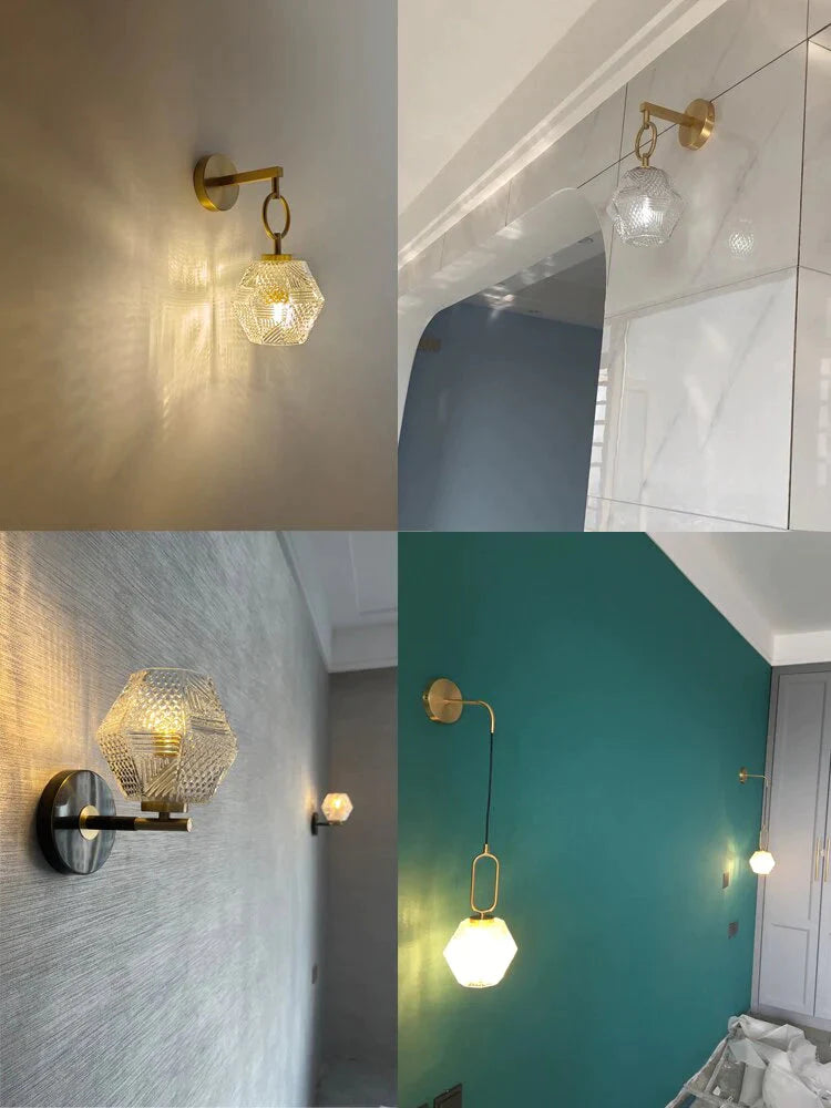 Haleh - Nordische postmoderne Luxus-LED-Wandleuchte