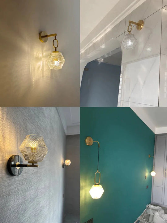 Haleh - Nordische postmoderne Luxus-LED-Wandleuchte