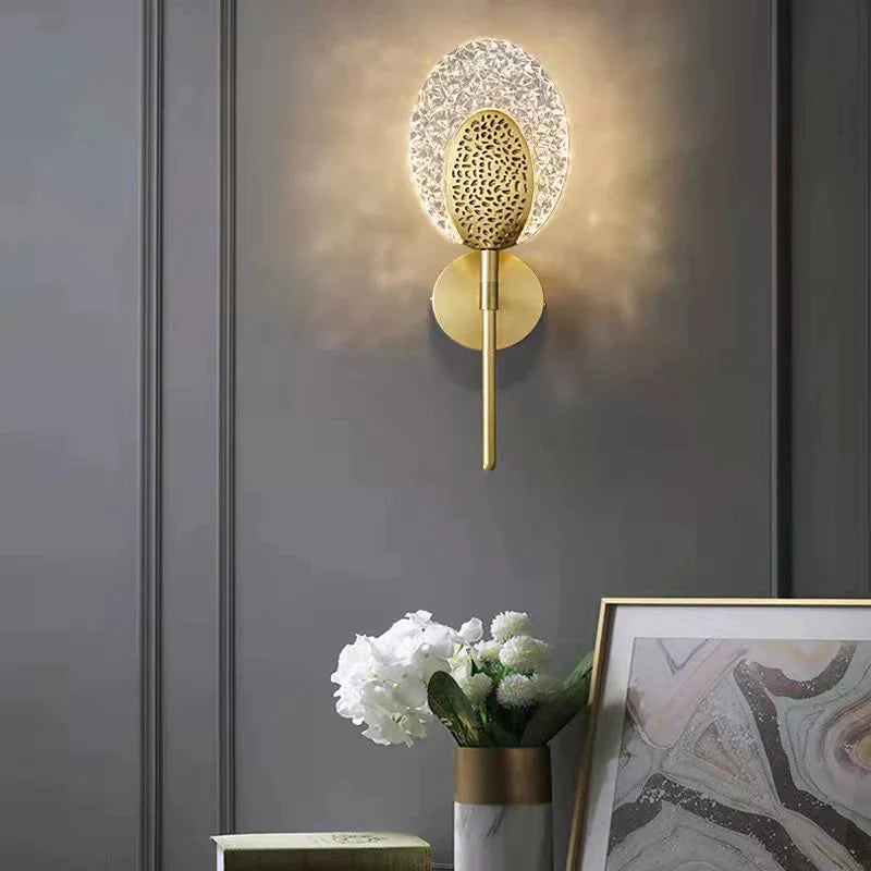 Havva - LED Wandleuchte Innenbeleuchtung für Zuhause Schlafzimmer Nachttisch Wohnzimmer Wandleuchten