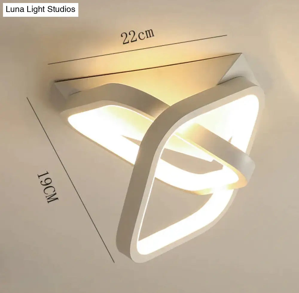 Home Passage Lamp Corridor Human Body Induction Ceiling Cloakroom White / Light