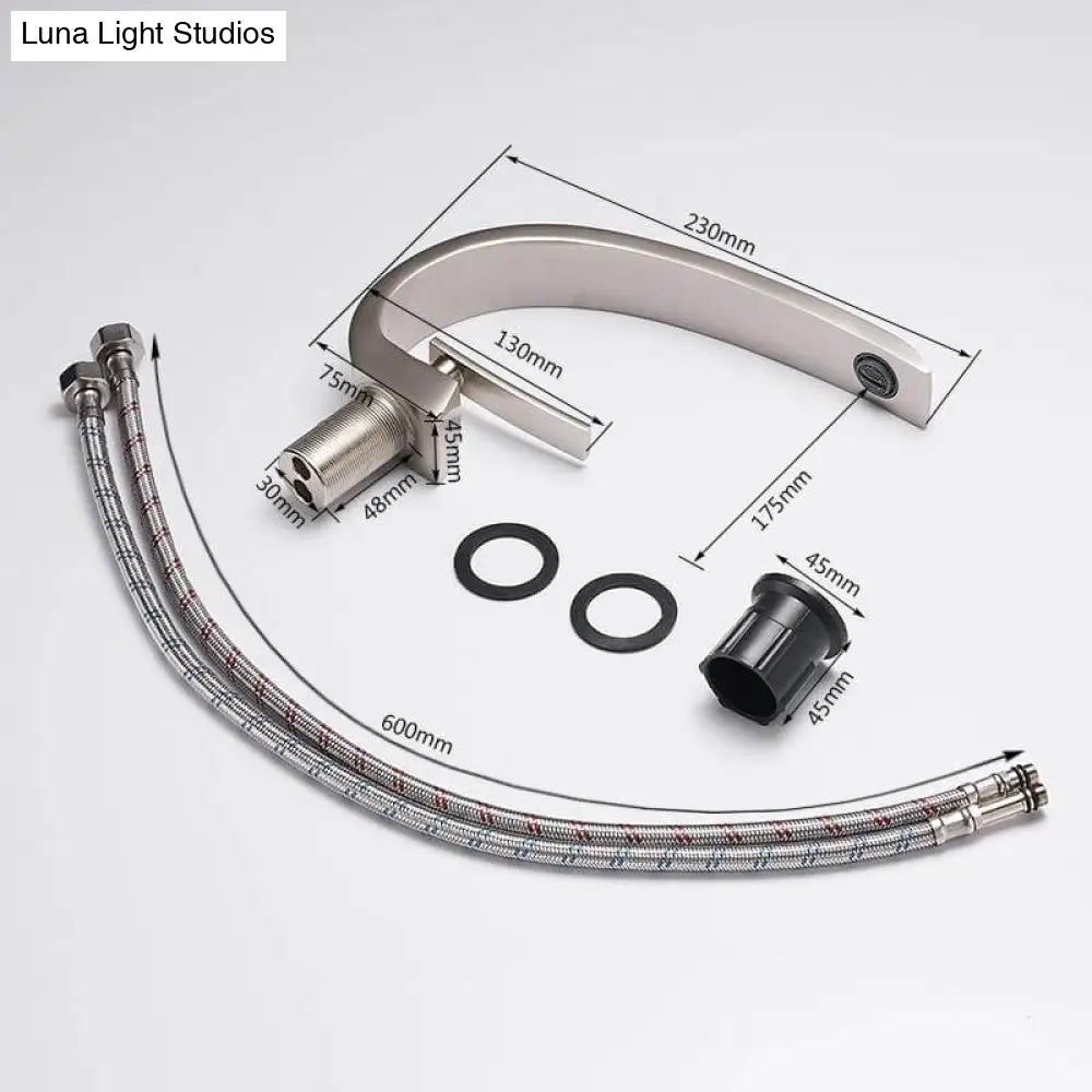 Hydrobliss - Crane Neck Bathroom Faucet