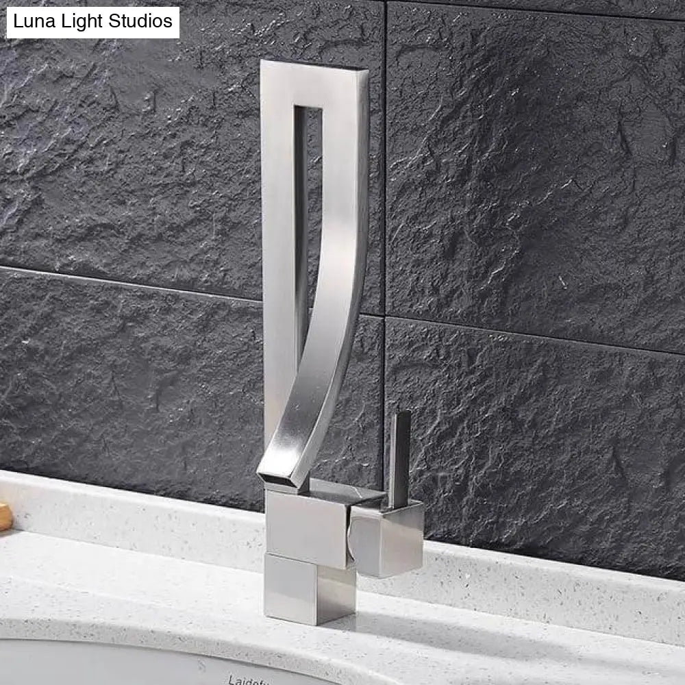 Hydrobliss - Modern Single Handle Bathroom Faucet