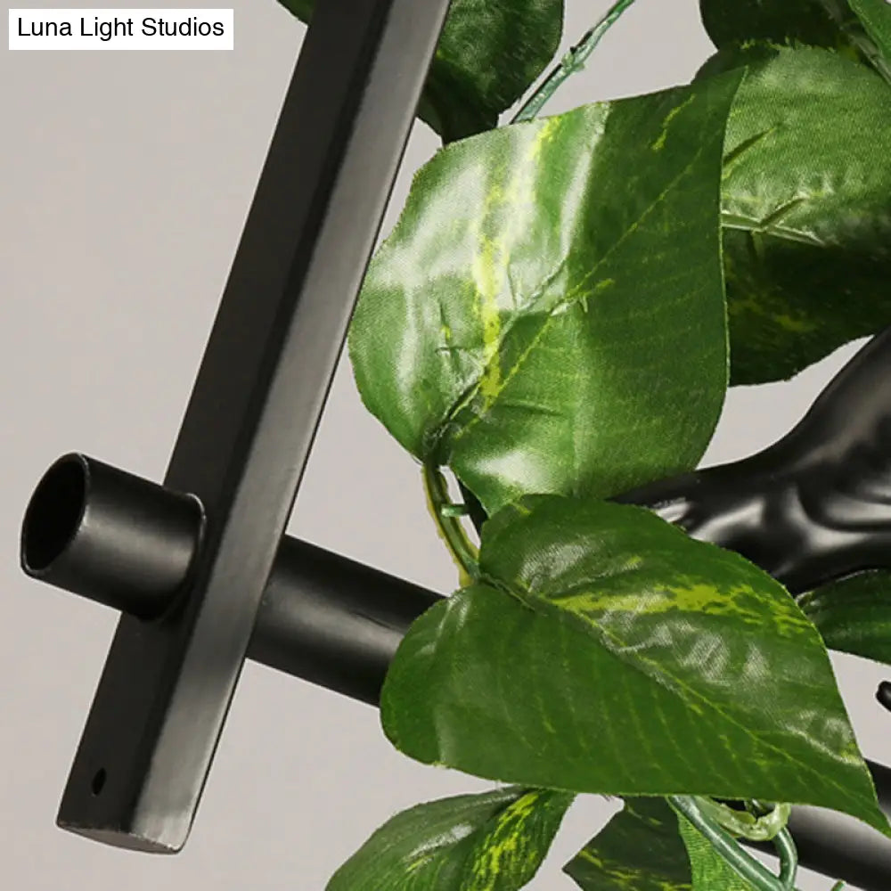 Industrial Metal Island Pendant Light - Black Hanging Lamp