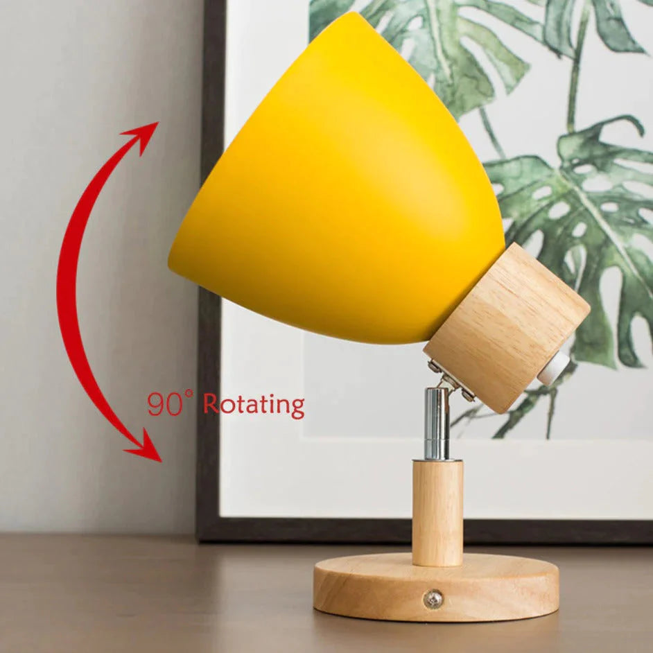 Joan | Lesewandlampe aus Holz