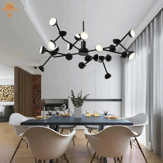 Josephine - Hängelampe Nordic Tree Branch Eisen Kunst Hängeleuchte