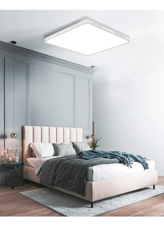 Leah -Modern Led Ceiling Light Lamp Lighting Fixture Surface Mount Flush Remote Control Dimmable