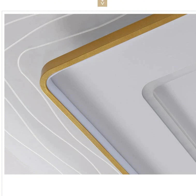 LED Moderne Einfache Kreisförmige Quadratische Schlafzimmer Esszimmer Deckenleuchte