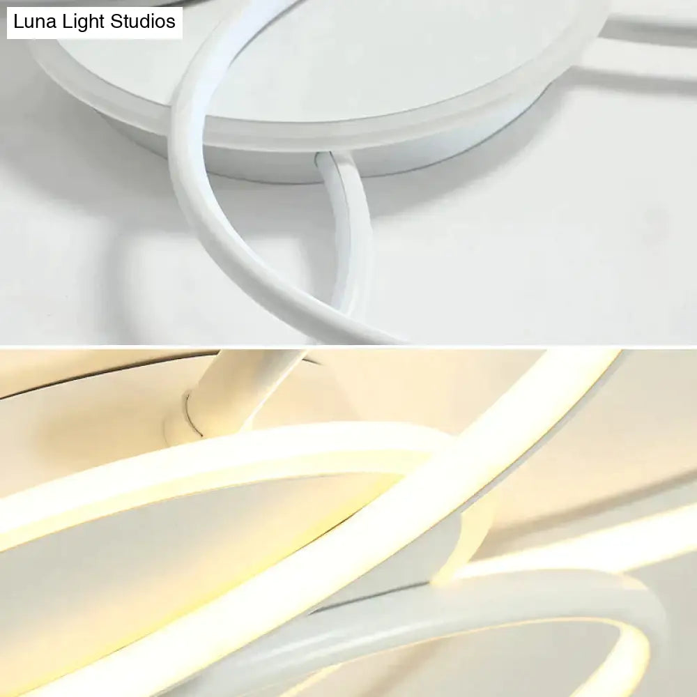 Living Room Main Lamp Atmospheric Hall Lamp Minimalist Circular Ring Indoor Lamp Ceiling Lamp Ceiling