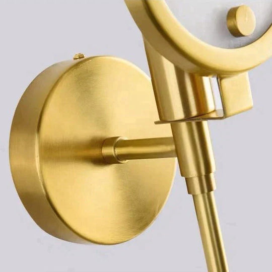 Luxury Bedside Aisle Bedroom All copper Wall Lamp Copper Wall Lamps