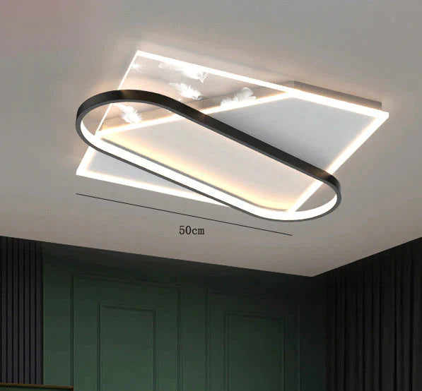 Luxus Feder Deckenleuchte Wohnzimmer Schlafzimmer Esszimmer Lampe Kreative Lampen