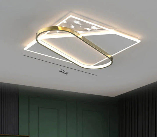 Luxus Feder Deckenleuchte Wohnzimmer Schlafzimmer Esszimmer Lampe Kreative Lampen