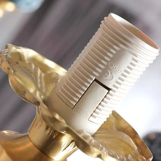 Luxuriöse Wandleuchte aus Kupfer im nordischen Stil für Schlafzimmer