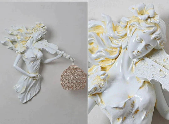 Maya | Kristall-Wandleuchte