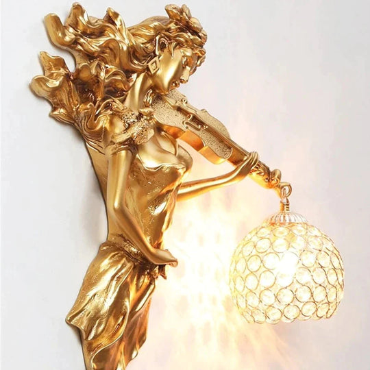 Maya | Kristall-Wandleuchte