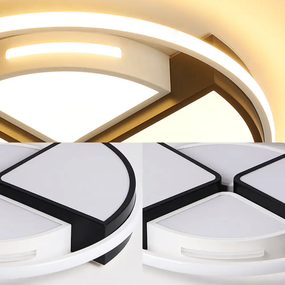 Modern Acrylic Round Ceiling Lights Flush Mount - Warm/White 16/19.5
Note: Seo Optimization Is