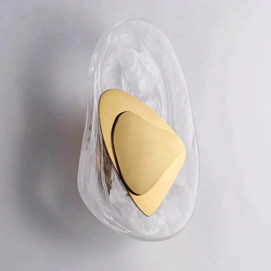 Moderne kreative minimalistische Glaswandlampe für Arbeitszimmer, Schlafzimmer, Nachttischbeleuchtung