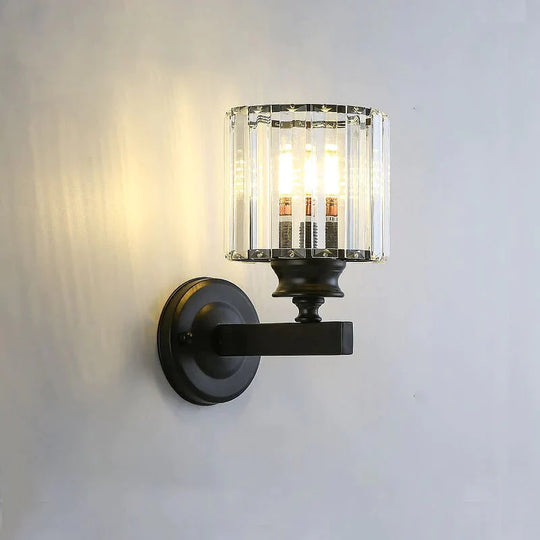 Moderne minimalistische Wandlampe mit Glasschirm für Nachttischbeleuchtung, Wohnzimmerbeleuchtung