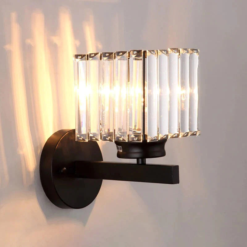 Moderne minimalistische Wandlampe mit Glasschirm für Nachttischbeleuchtung, Wohnzimmerbeleuchtung