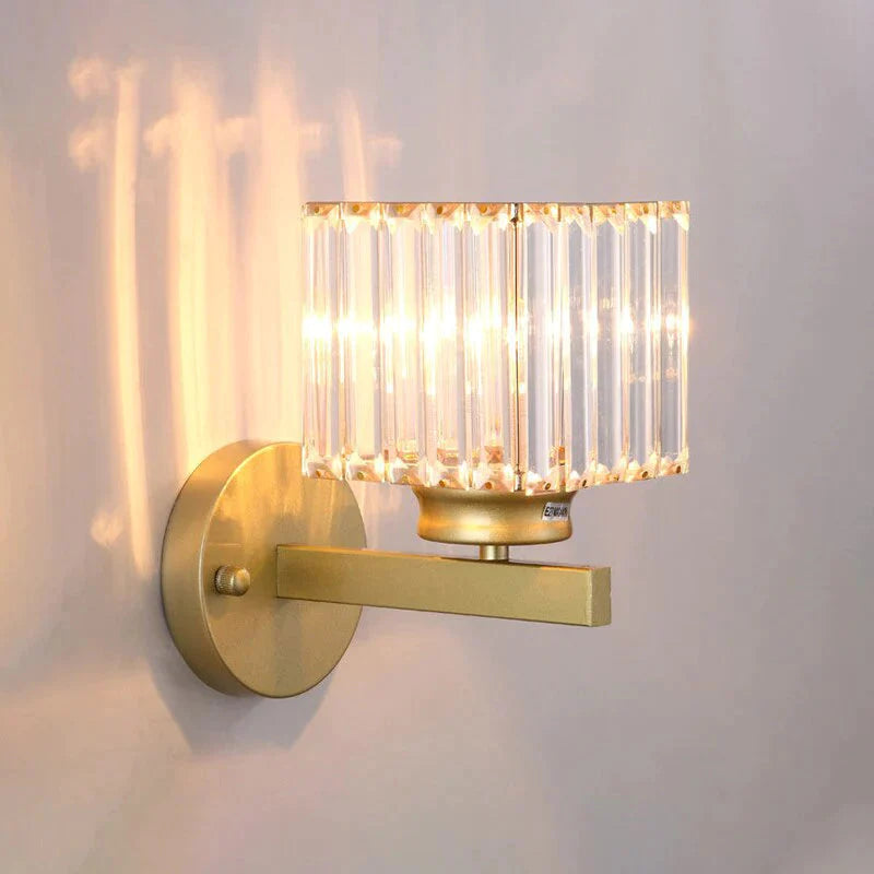 Moderne minimalistische Wandlampe mit Glasschirm für Nachttischbeleuchtung, Wohnzimmerbeleuchtung